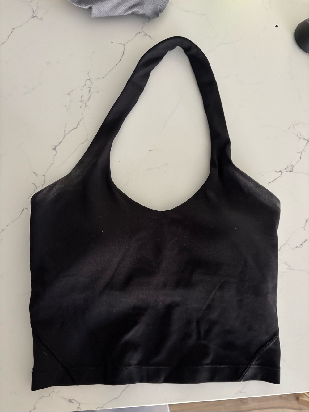 lululemon athletica Black Sports Bra with Racerback
